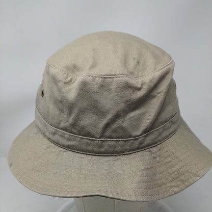 Team Clarian Race For The Cure 2001 Fisherman Bucket Hat Tan OS Embroidered