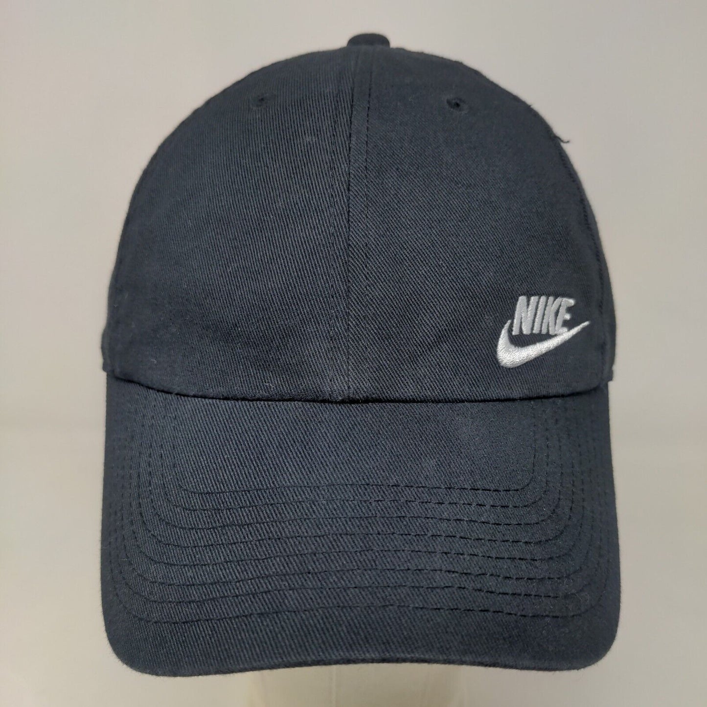 Nike S1ze Heritage 86 Men's Slideback Hat Embroidered Logo Blue Size OSFM