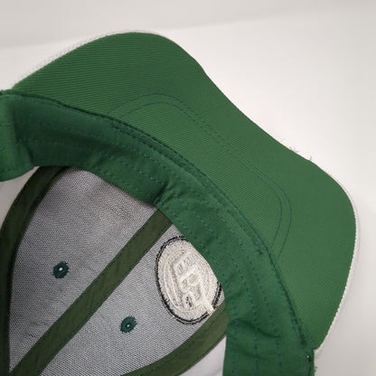 FBS Strapback Hat Green OSFA Adjustable Embroidered Vented Holes Sport-Tek