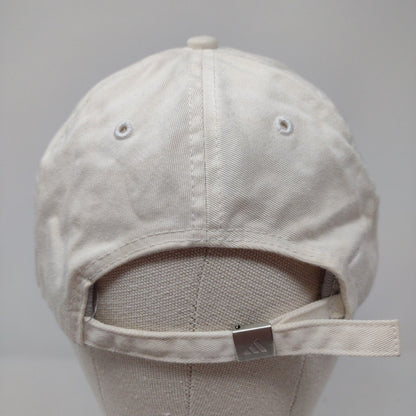 Adidas Climalite Slideback Hat White OSFA Adjustable Embroidered 6 Panel Cotton