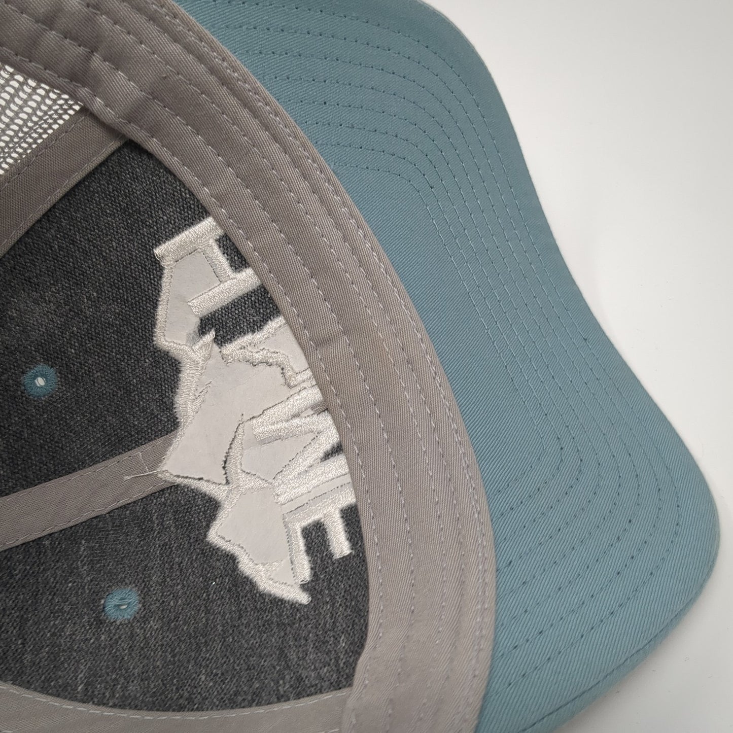 Home Idaho Trucker Hat Blue Large Adjustable Embroidered Mesh Back Richardson