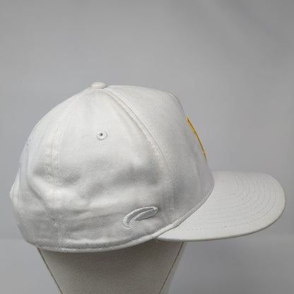Letter I PGA Golf Management Snapback Hat White One Size Adjustable Pukka