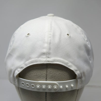 Cap America 5 Panel White One Size Hat Santa Fe Pacific Gold Corp Snapback Rope