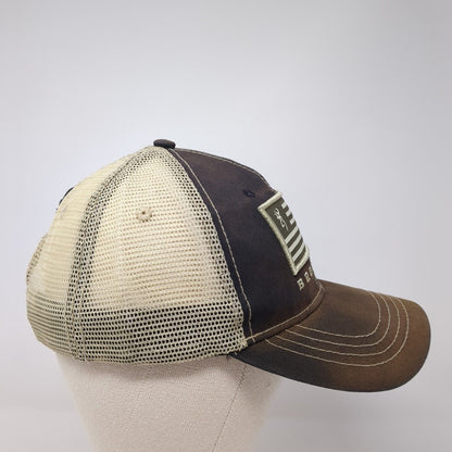 Browning Snapback Trucker Hat Multi One Size Mesh Back Colorblock