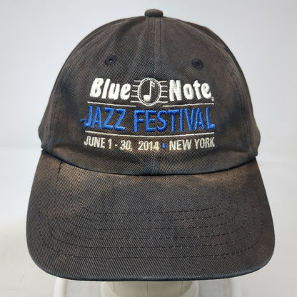Black Baseball Cap One Size Blue Note Jazz Festival 2014 New York Slideback hat