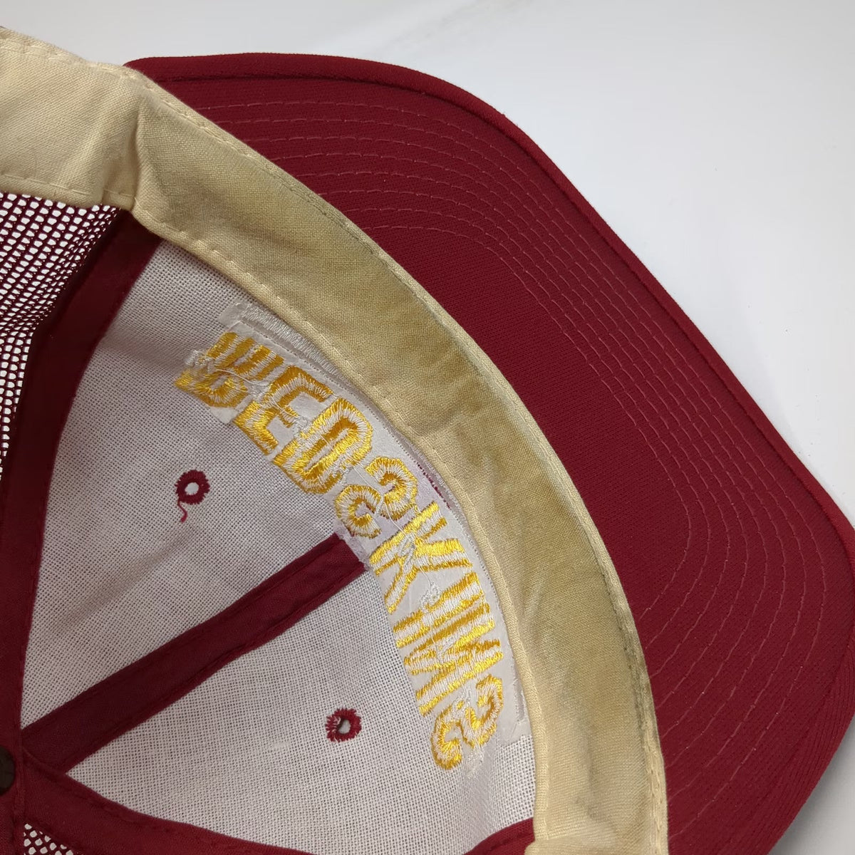 Washington Redskins NFL Sports Specialties Trucker Hat Red Snapback Vintage