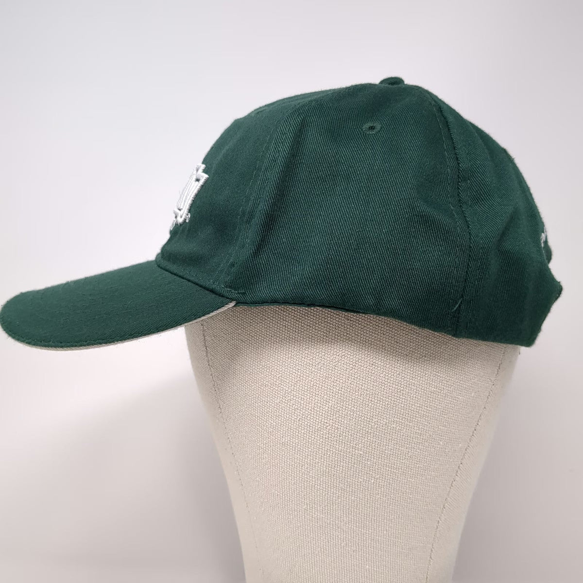 O'Reilly Auto Parts Baseball Cap Green One Size Strapback Logo Hat Sandwich Brim