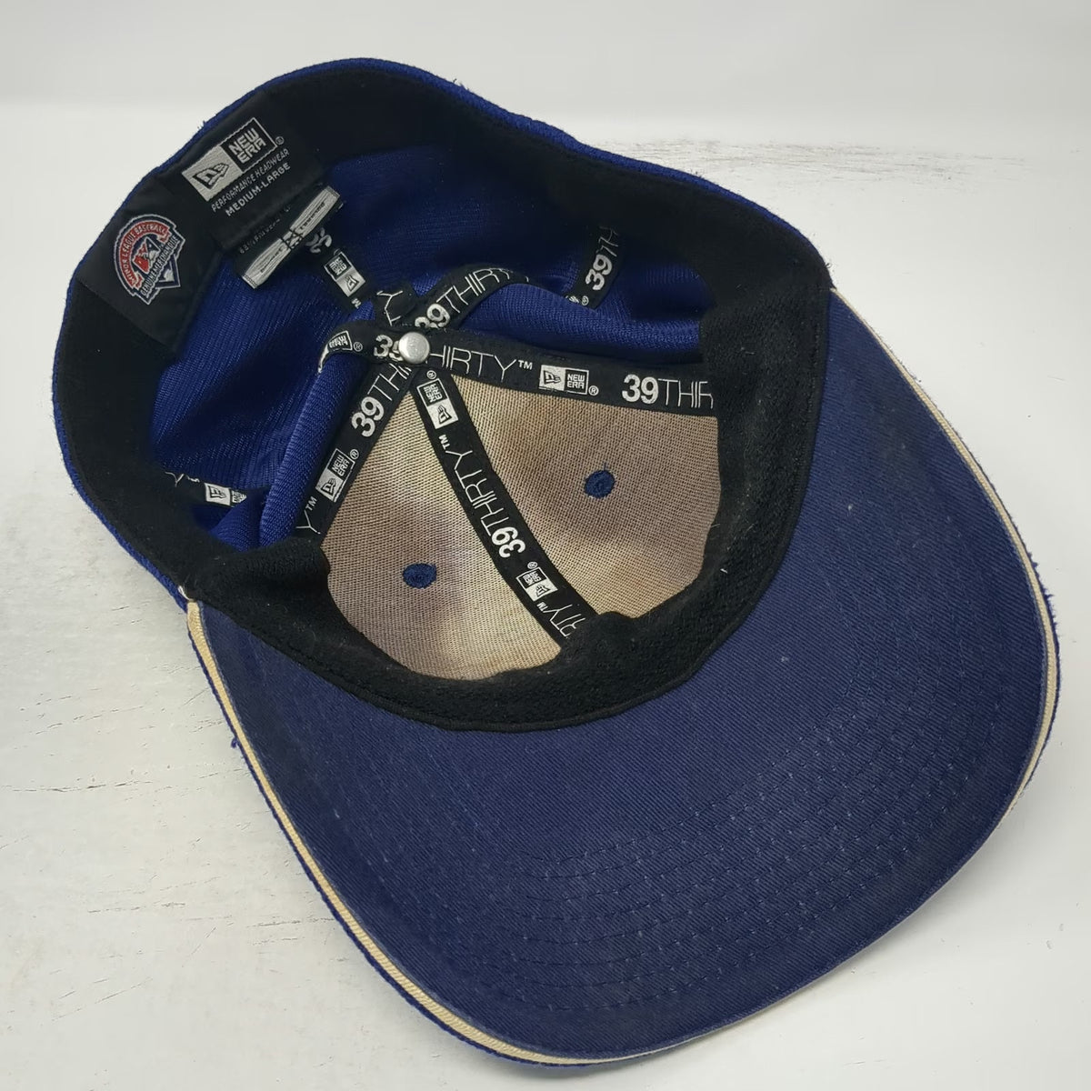 Chattanooga Lookouts MiLB New Era Baseball Cap Blue L 39THIRTY Stretch Fit Hat
