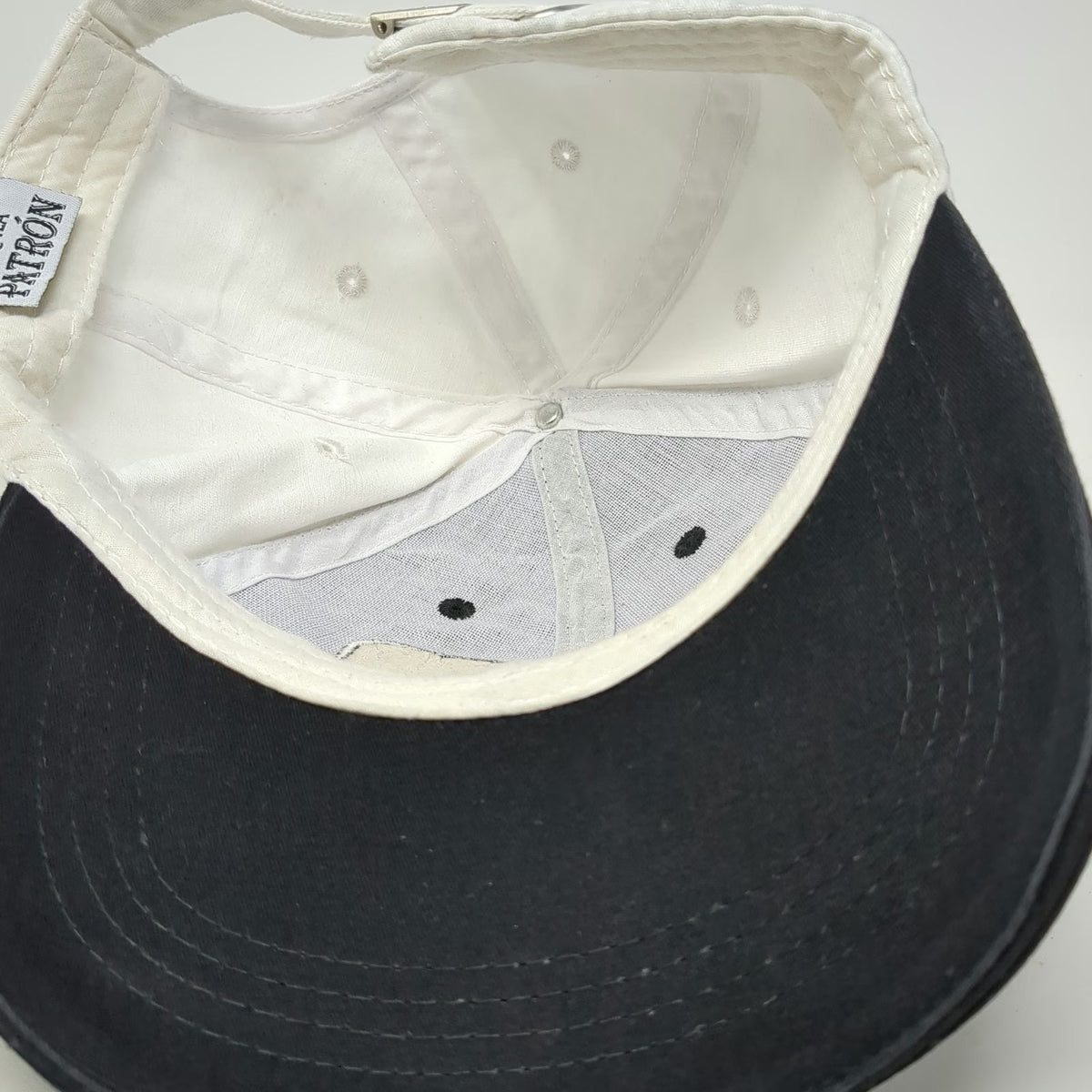 Patron Tequila Baseball Cap Black One Size Simply Perfect Patch Two Tone Hat