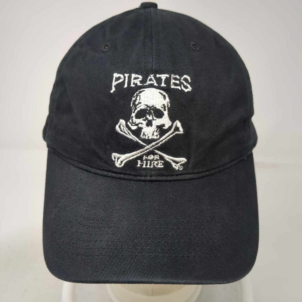 Pirateheads Baseball Cap Black One Size Seattle Skull Crossbones Pirates Hat