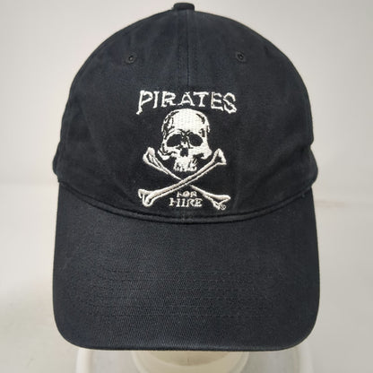 Pirateheads Baseball Cap Black One Size Seattle Skull Crossbones Pirates Hat