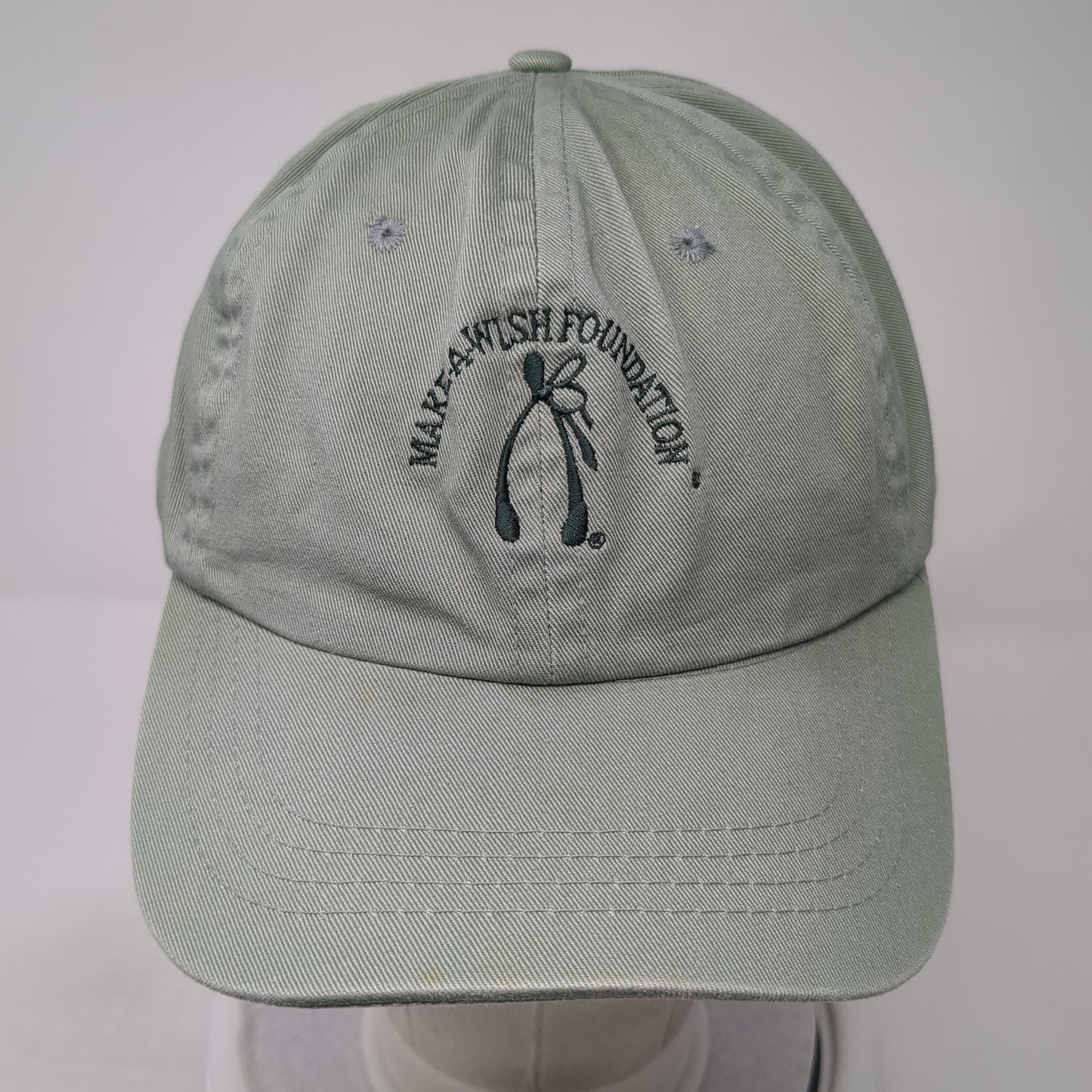 Make-A-Wish Foundation Baseball Cap Green OS Adjustable Embroidered Imperial