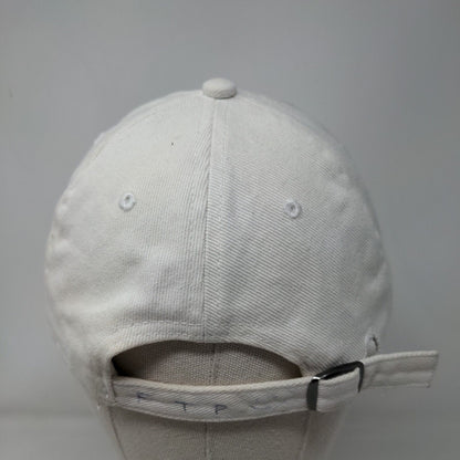 Unbranded Slideback Hat Cream One Size Adjustable 6 Panel Solid Blank