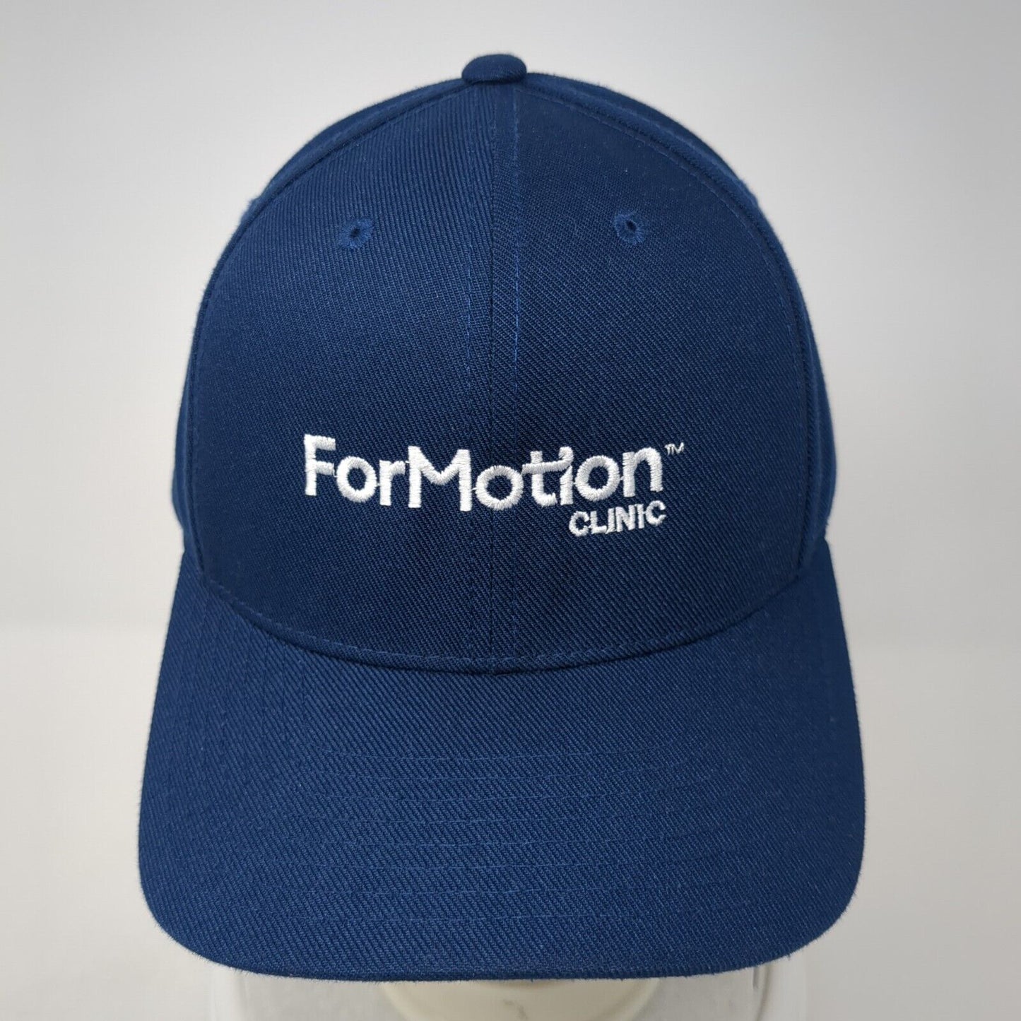 ForMotion Clinic Strapback Hat Blue One Size Adjustable Embroidered Decky