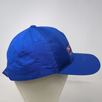 Port Authority Baseball Cap Blue OSFM Strata Mesh Side Panels Embroidered Hat