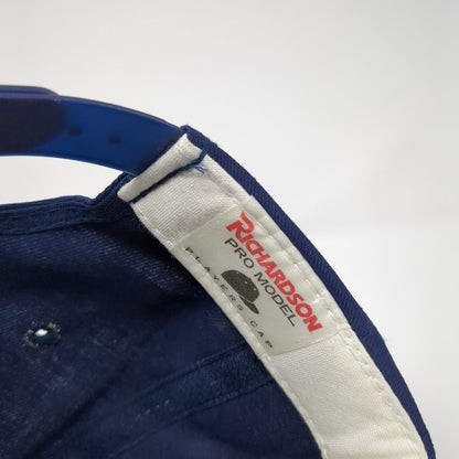 McGuire Bearing Company Snapback Hat Blue One Size Adjustable Richardson