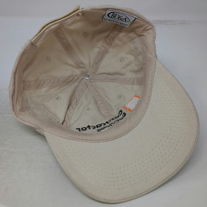 BD&A Home Depot Contractor Services Beige One Size Baseball Cap Hat Strapback