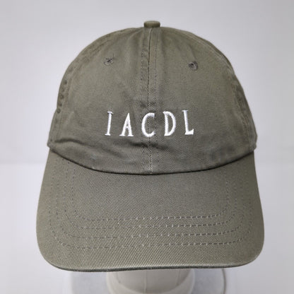 IACDL Slideback Hat Brown One Size Standing Tall For The Accused Fahrenheit