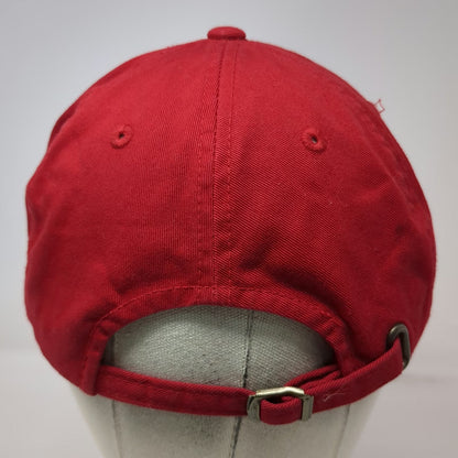 Imperial Baseball Cap Red One Size Buck Brannaman Clinic Horse Embroidery Hat