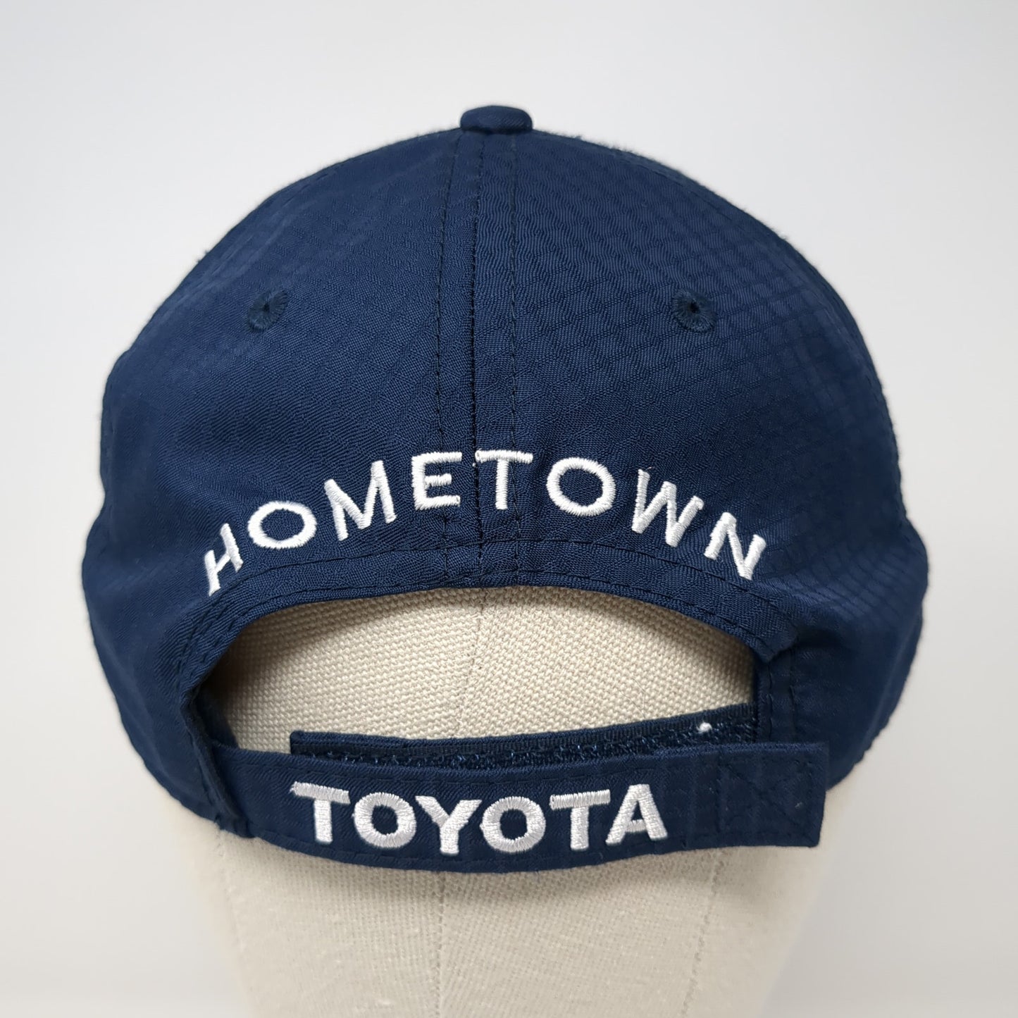 Toyota Hometown Strapback Baseball Cap Blue One Size Adjustable Atlanta Cap