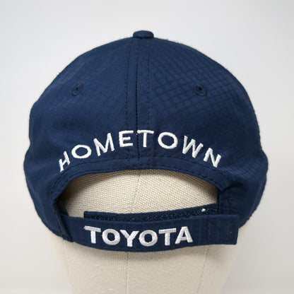 Toyota Hometown Strapback Baseball Cap Blue One Size Adjustable Atlanta Cap