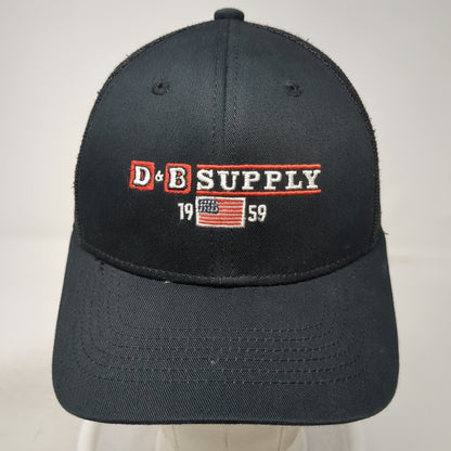 Outdoor Cap Trucker Hat Black One Size D&B Supply 1959 Logo Mesh Snapback