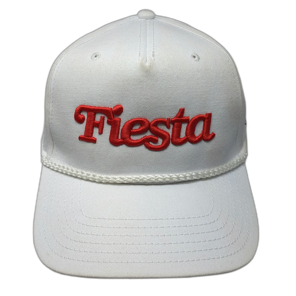 Otto 5 Panel White Hat One Size Vrbo Fiesta Bowl Rope Side Patch Red Snapback