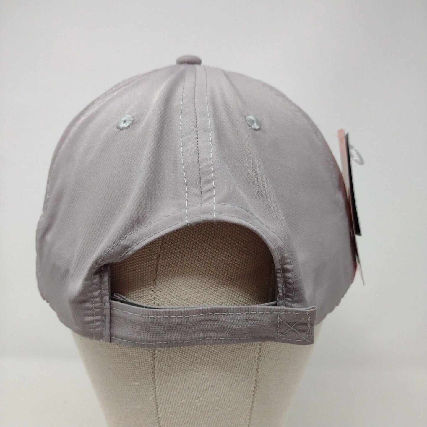 Cove Club Strapback Hat Gray OSFA Sun Protection SPF 50 Pukka W/Tags