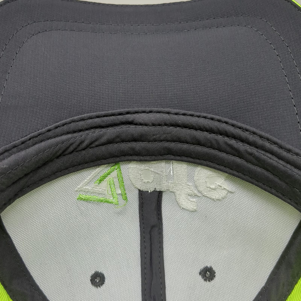 CapAmerica Baseball Cap Gray One Size Perforated Performance Golf AFC Logo Hat