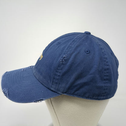 KBETHOS Baseball Cap Blue One Size Henny Embroidery Cotton Slideback Buckle Hat