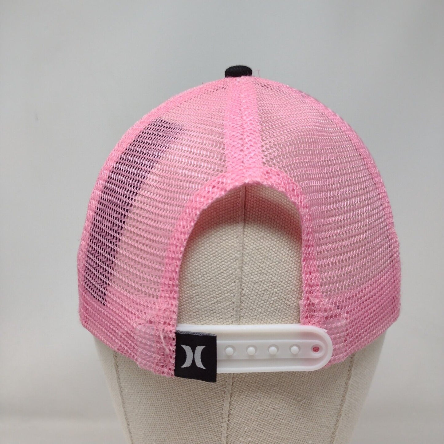 Hurley Snapback Mesh Back Trucker Hat Multi One Size Colorblock