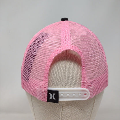 Hurley Snapback Mesh Back Trucker Hat Multi One Size Colorblock