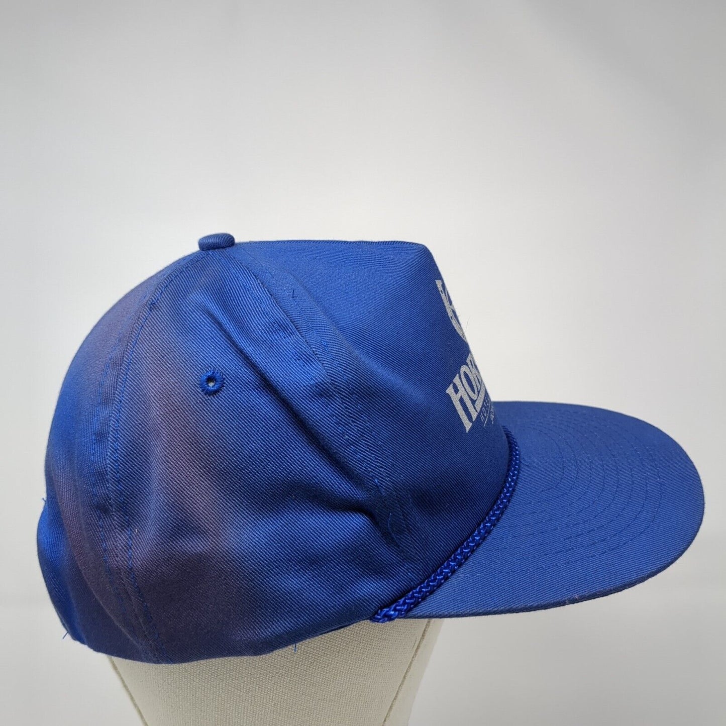 Horseshu Hotel & Casino Jackpot Nevada Snapback Hat Blue OS Adjustable Rope