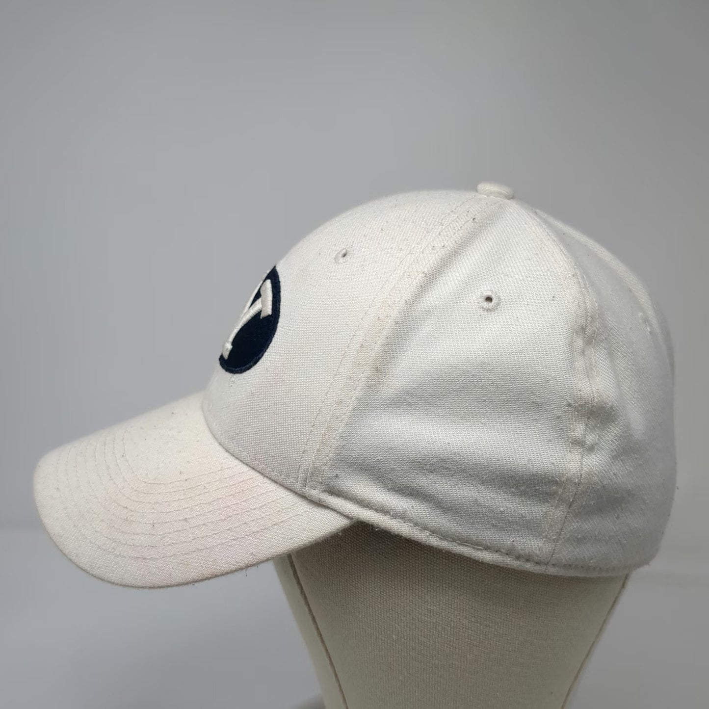 BYU Cougars NCAA Nike Cap White Blue One Size Dri-Fit Legacy91 Performance Hat