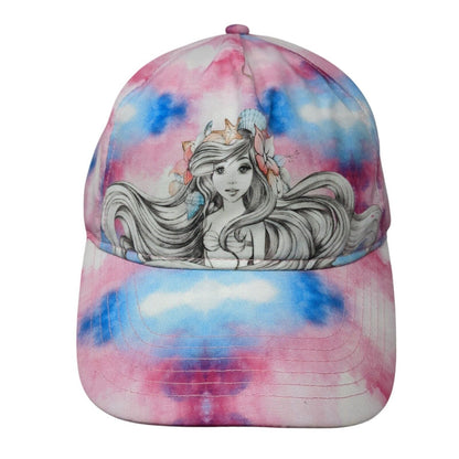 Disney The Little Mermaid Slideback Hat Multicolor OS Adjustable Polyester