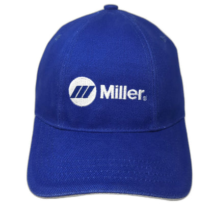 Promotional Designs Inc Miller Baseball Cap Hat Blue One Size Welding Strapback