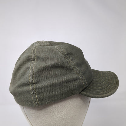 Workwear Fitted Hat Brown One Size Solid Blank 6 Panel Outdoor