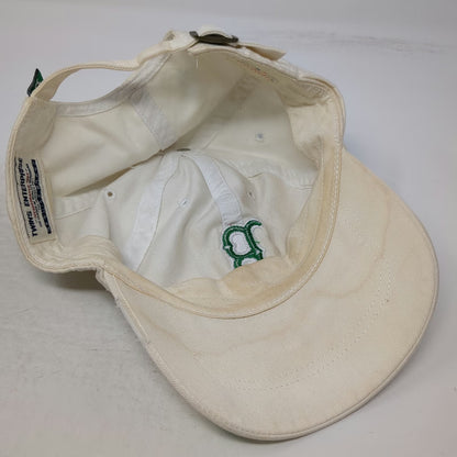 Boston Red Sox MLB Twins Enterprise Baseball Cap Beige One Size Hat Shamrock