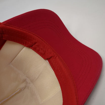 Spirit Trucker Hat Red One Size Dick's Morning Wood Service Joke Patch Mesh Back
