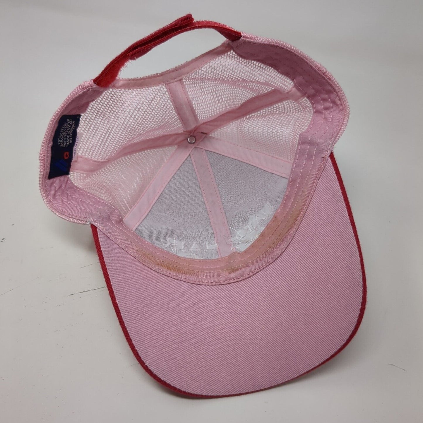 Lake Hair Don't Care Strapback Trucker Hat Multi One Size Adjustable Mesh Back