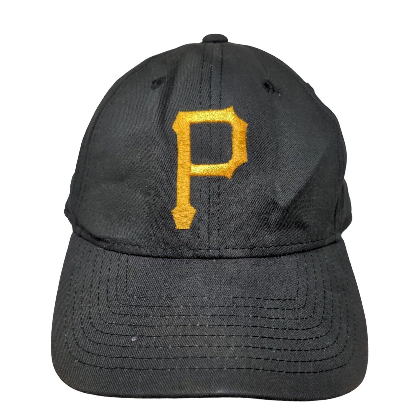 Pittsburgh Pirates Strapback Hat Black OSFA Embroidered Logo Fan Favorite MLB