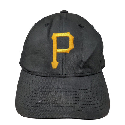 Pittsburgh Pirates Strapback Hat Black OSFA Embroidered Logo Fan Favorite MLB
