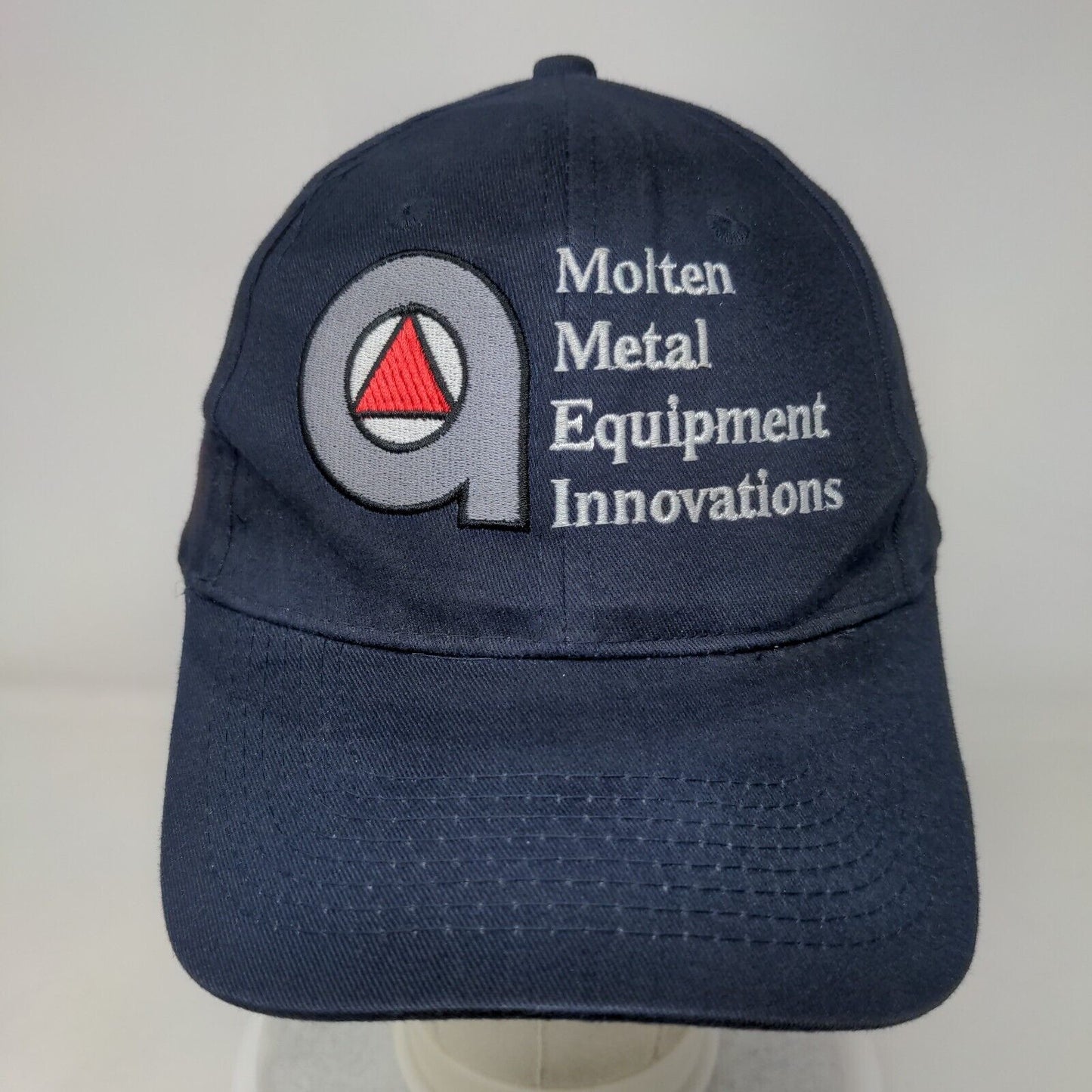 Molten Metal Equipment Innovations Strapback Hat Blue OSFA Embroidered