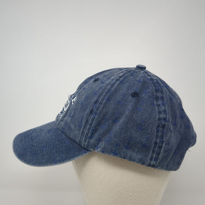 Maine Est. 1820 Vacationland Strapback Baseball Cap Blue One Size Adjustable