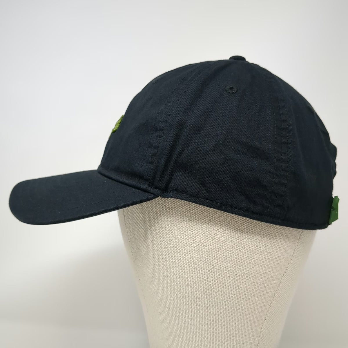 Callaway Baseball Cap Black Green One Size Strapback Cotton Embroidered Golf Hat