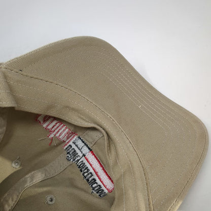 Port Authority Cardinal Utility Construction Hat Beige XL Baseball Cap Fitted