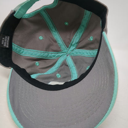 Baseball Cap Gray One Size SherryStrong Awareness Ribbon Strapback Cotton Hat