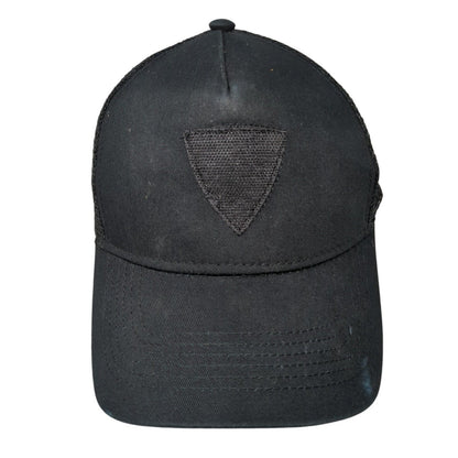 Top Golf Snapback Trucker Hat Black OSFA Adjustable Embroidered Mesh Back