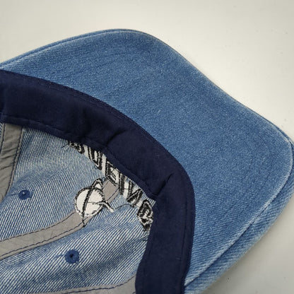 ATT Headwear Boeing Blue Denim Baseball Cap One Size Adjustable Slideback Hat