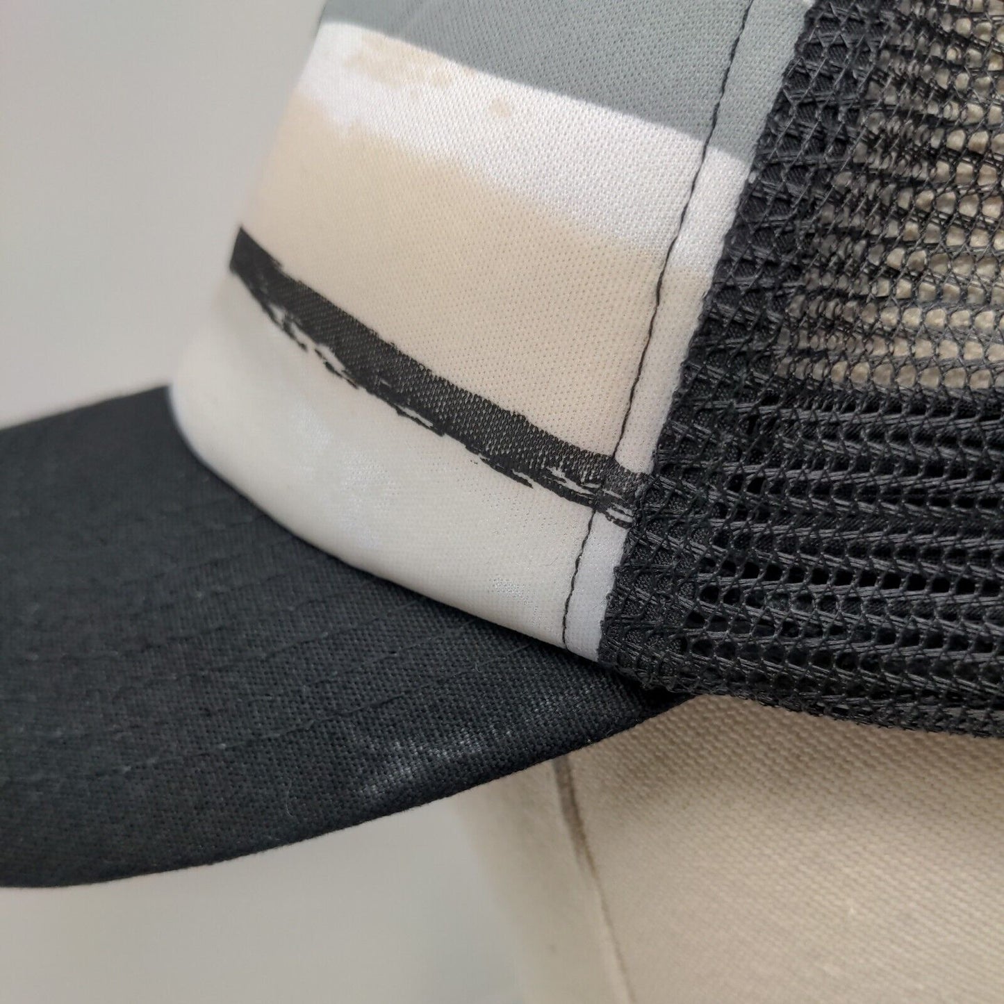Del Sol Snapback Trucker Hat Multicolor OSFM Adjustable Mesh Back Polyester